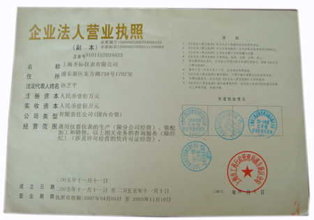 工商营业执照